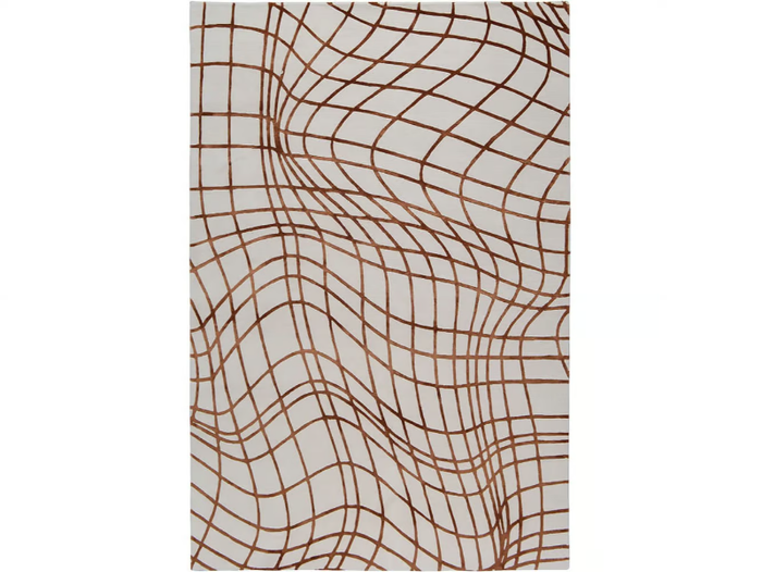 WAVELENGTH - Hand-knotted Tibetan wool and silk rectangular rug _ Kelly Wearstler